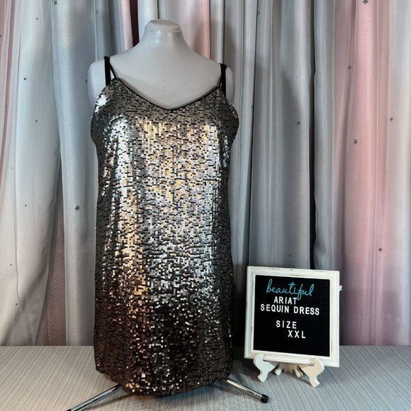 ARIAT 🤠 Sequin Ombre Rocker Dress XXL - Picture 10 of 15
